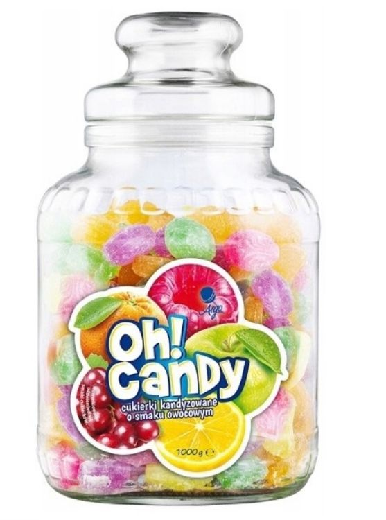 Obrazek Argo landrynki Cytruski 1 kg Słój