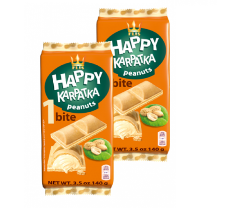 Obrazek Flis ciastka Karpatka 140g Orzechowa 