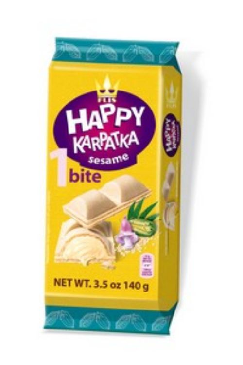 Obrazek Flis ciastka Karpatka 140g Sezamowa 