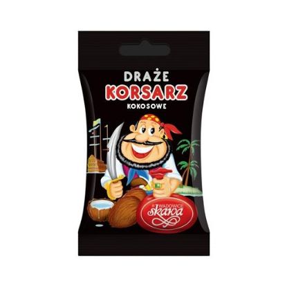 Obrazek Skawa Draże Kokosowe Korsarze 70g